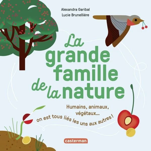 La grande famille de la nature : humains, animaux, végétaux, on est tous liés les uns aux autres !