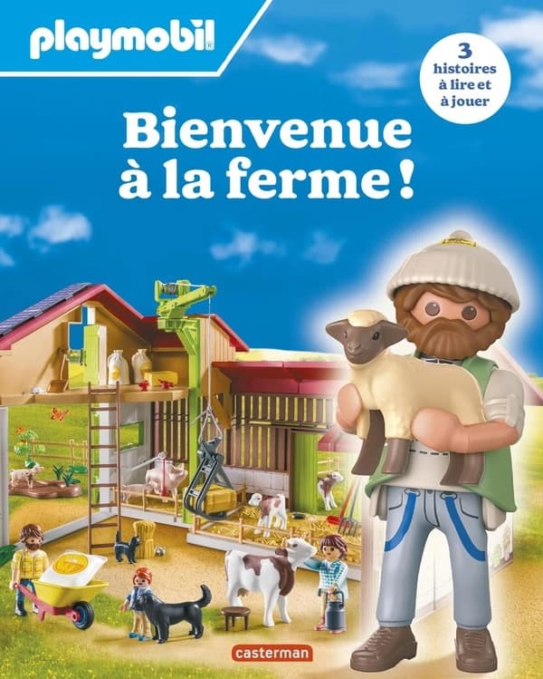 Bienvenue à la ferme ! : 3 histoires à lire et à jouer