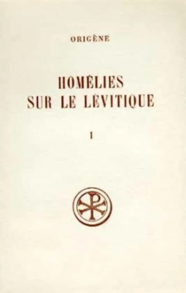 Homélies sur le Lévitique
