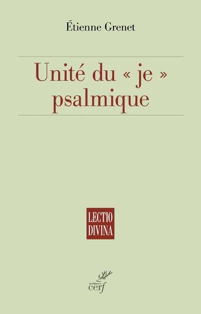 Unité du "je" psalmique