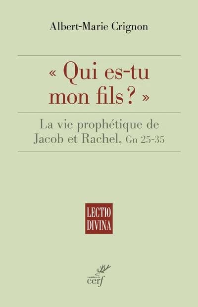 "Qui es-tu mon fils ?" : la vie prophétique de Jacob et Rachel, Gn 25-35