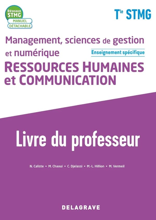 Réseaux STMG : management, sciences de gestion et numérique
