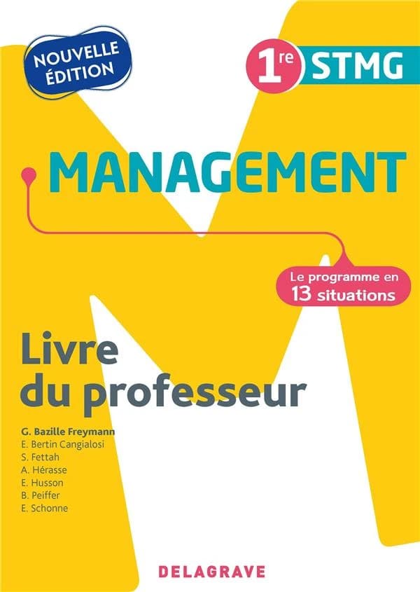 Le programme en situations : management : 1re STMG ; pochette