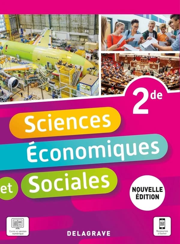 Sciences économiques et sociales (SES) : 2de ; pochette élève (édition 2021)