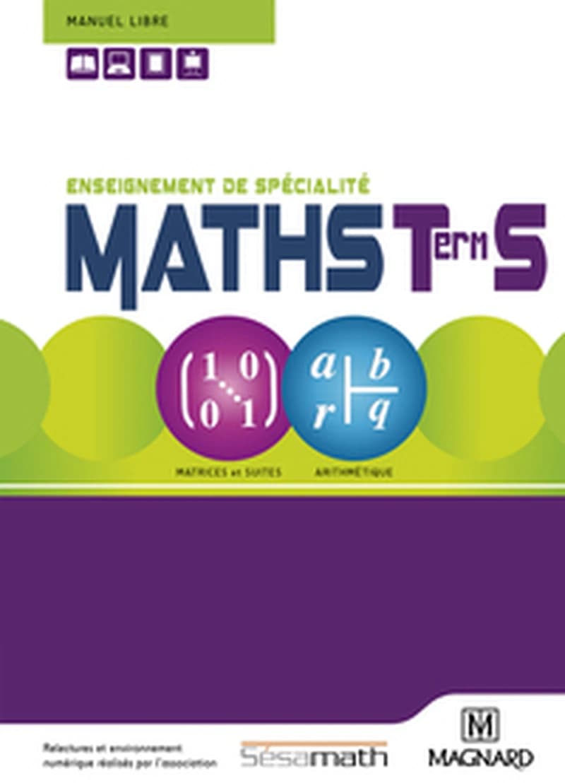 Matrices et suites, arithmétique : Term S