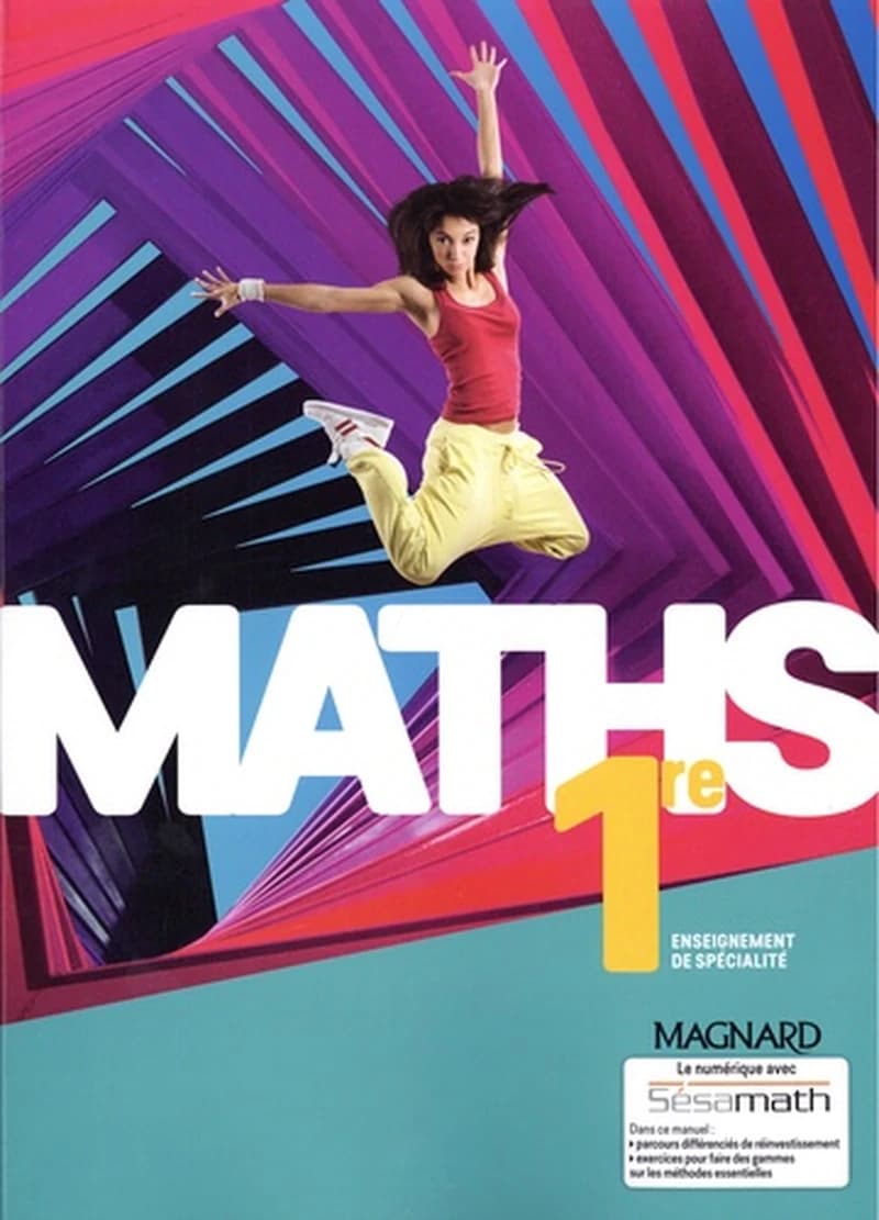 Maths 1re : enseignement de spécialité : programme 2019