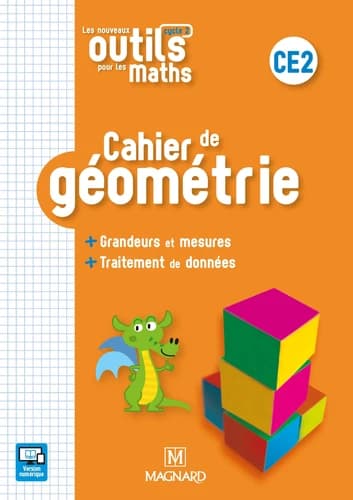 Les nouveaux outils pour les maths : CE2 ; cahier de géométrie