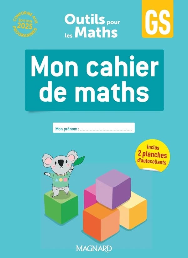 Outils pour les maths : Outils pour les Maths GS (2025)