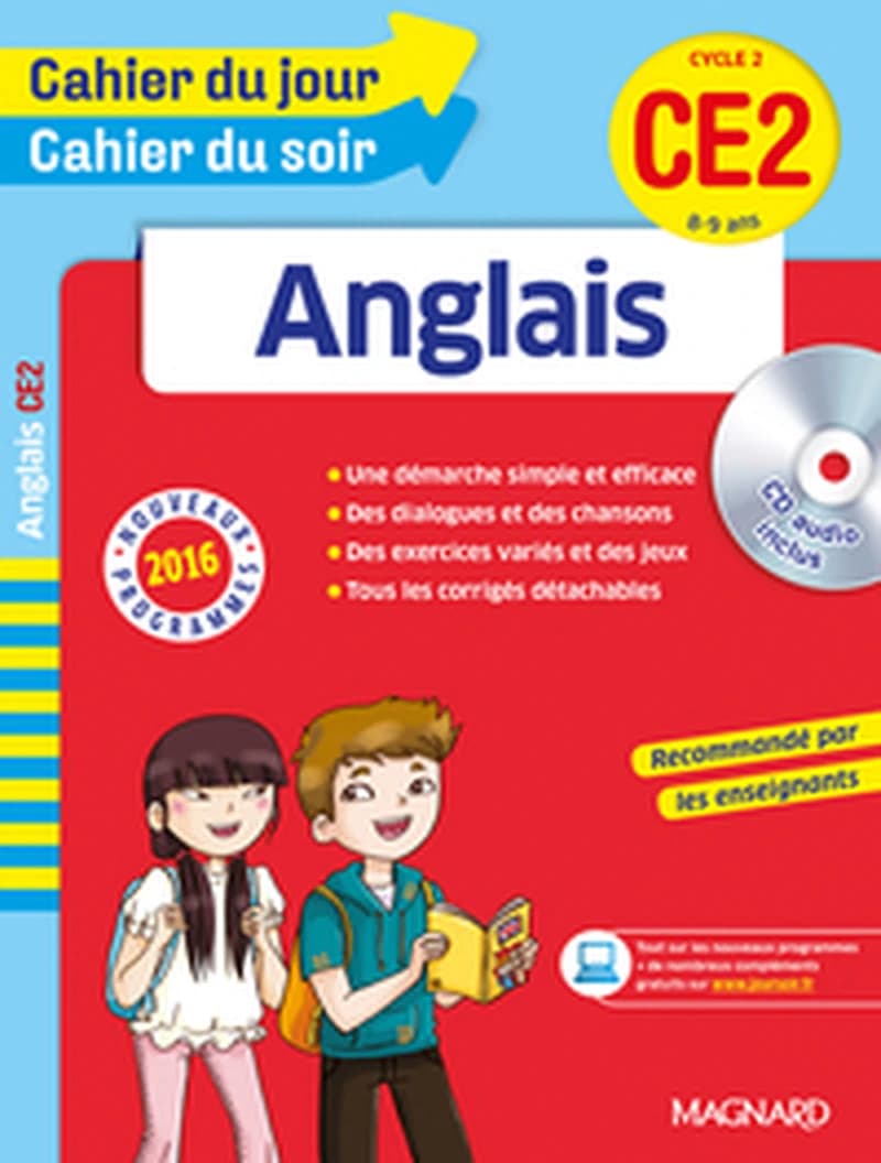 Anglais : CE2, 8-9 ans, cycle 2