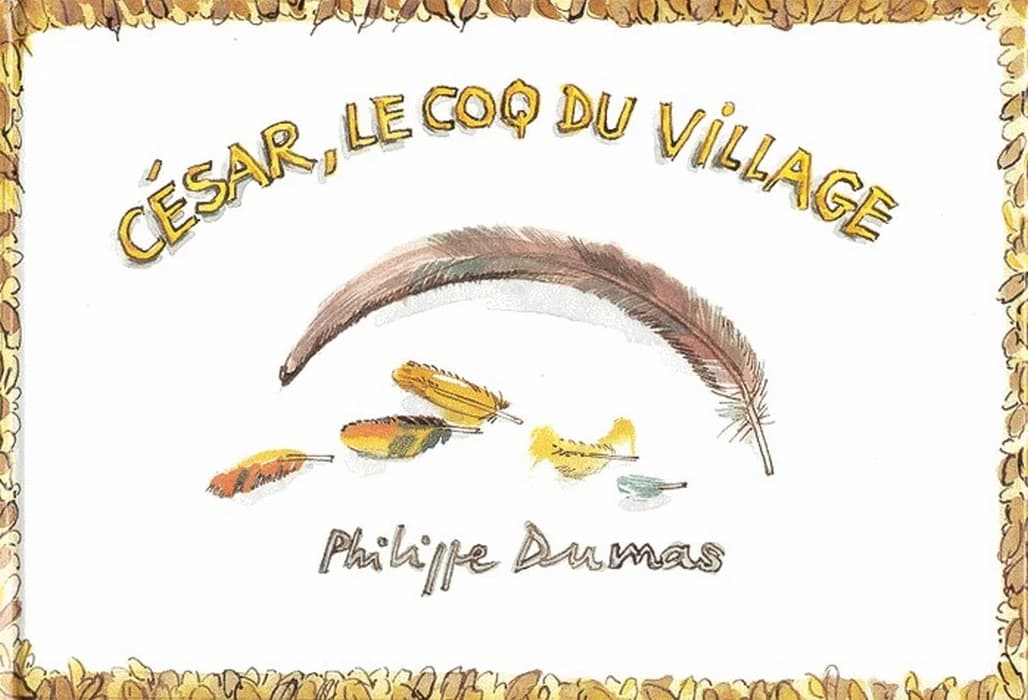 César, le coq du village