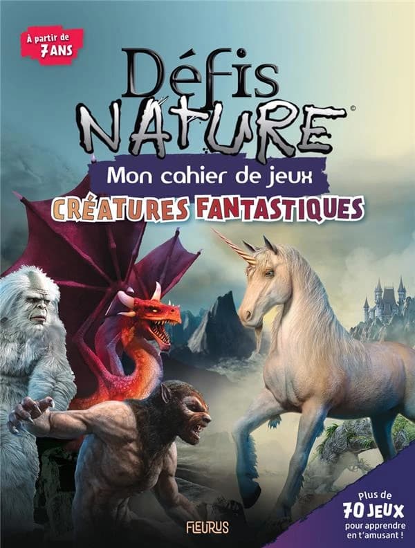 Créatures légendaires : mon cahier de jeux