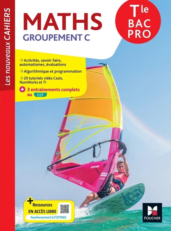 Les nouveaux cahiers : mathématiques ; teminale bac pro C ; livre élève