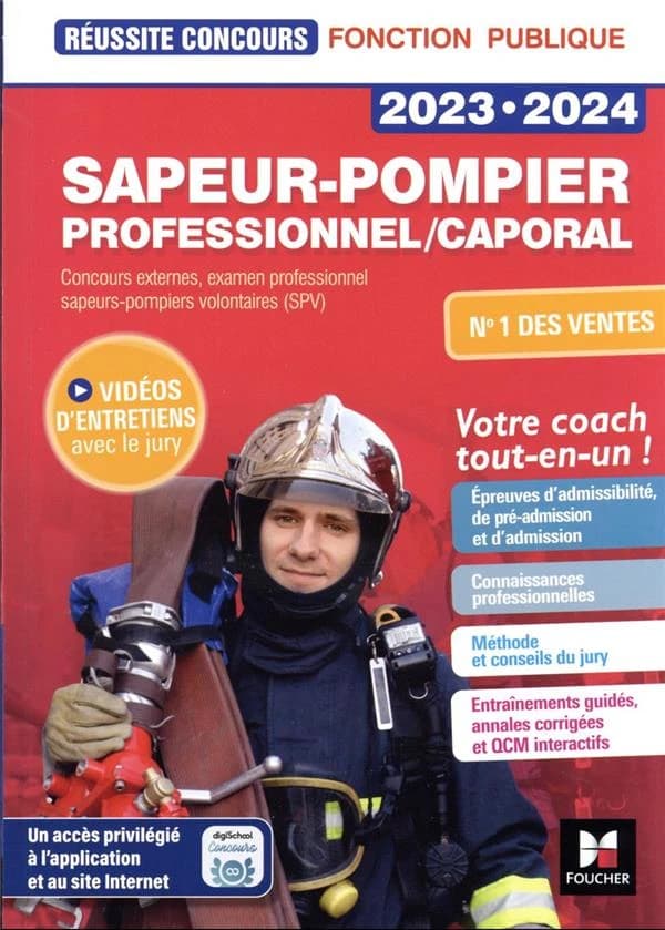Sapeur-pompier professionnel, caporal : concours externes, examen professionnel, sapeurs-pompiers volontaires (SPV)