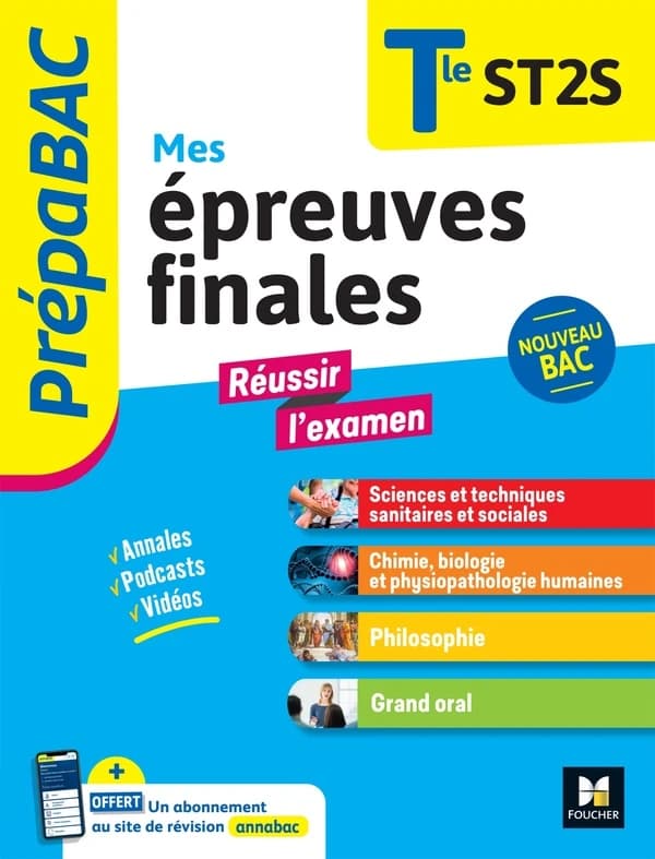 Mes épreuves finales Tle ST2S