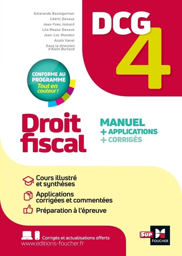 Droit fiscal : manuel + applications + corrigés