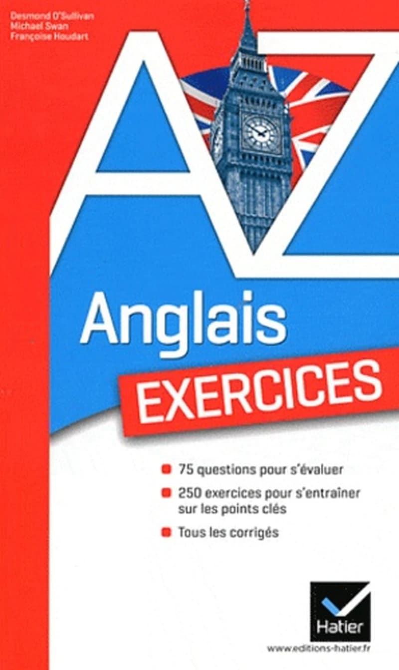 Anglais A-Z : les exercices
