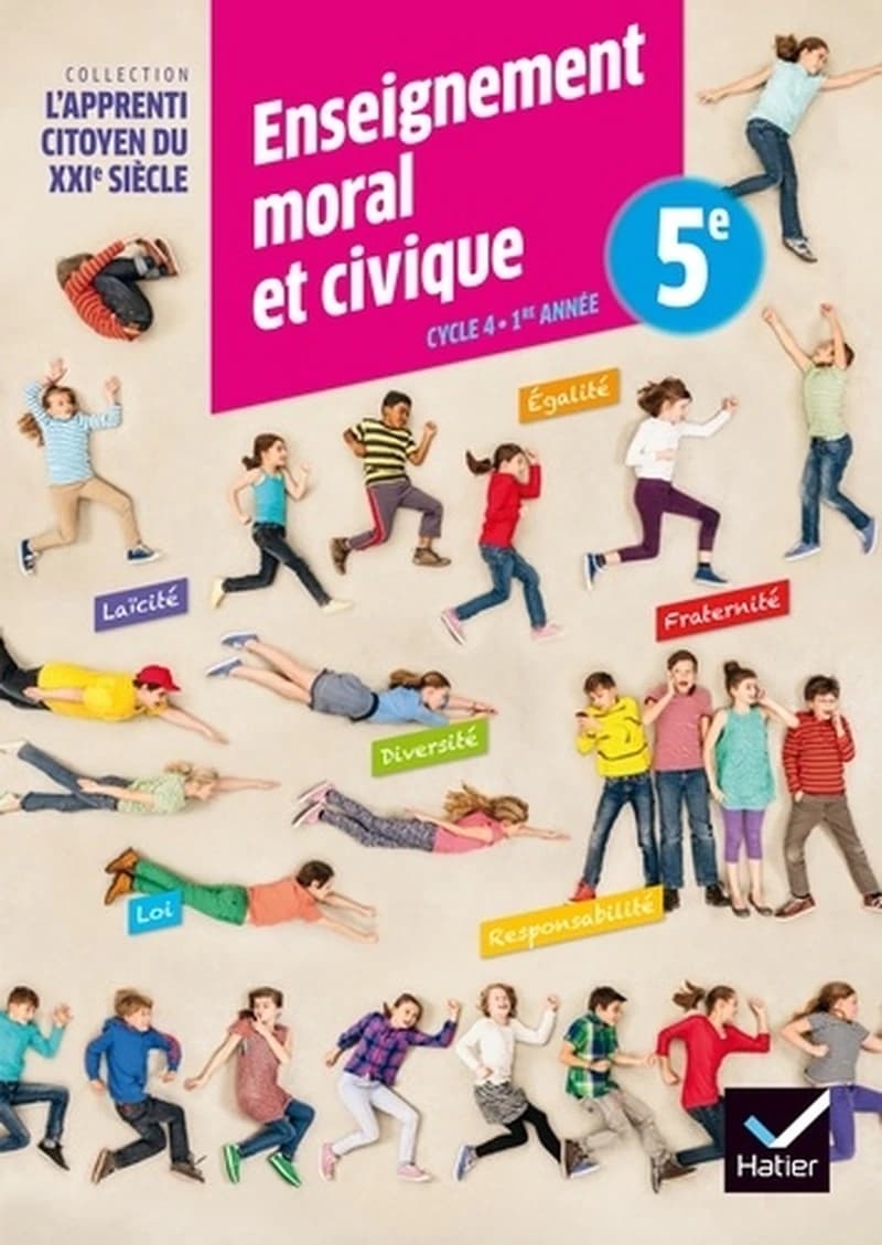 Enseignement moral et civique ; 5ème ; cahier d'activité (édition 2015)