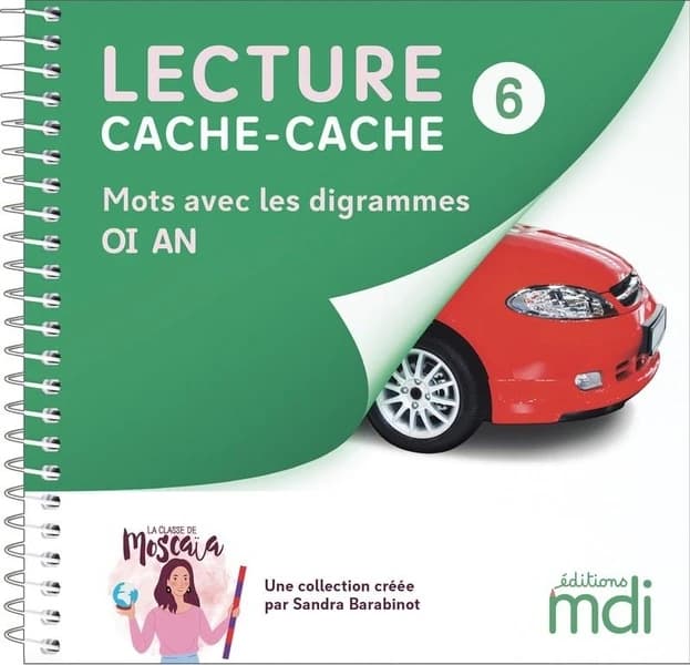 Lecture cache-cache Tome 6 : Mots avec les digrammes OI, AN