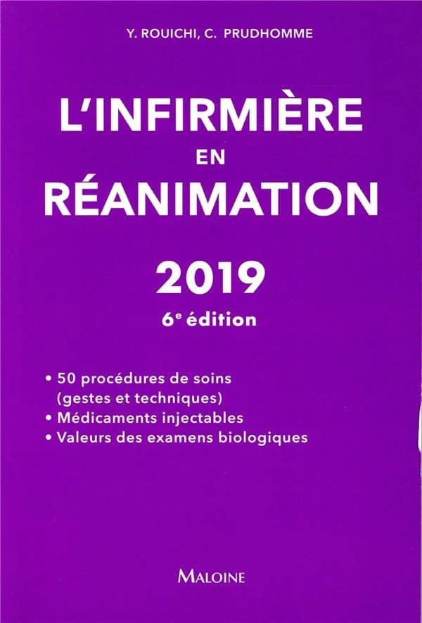 L'infirmière en réanimation (6e éd.) Yazid Rouichi, Christophe Prudhomme
