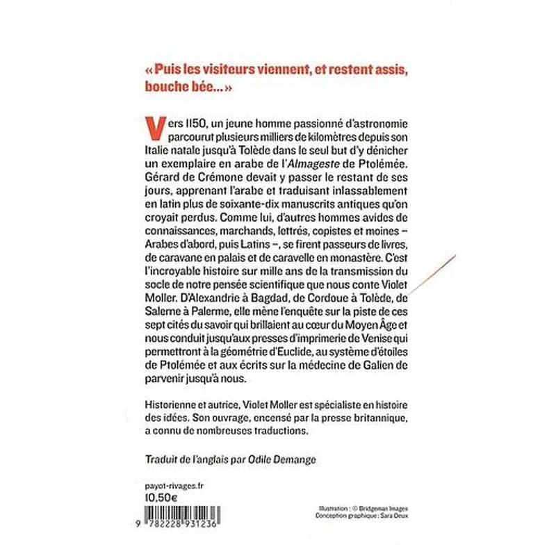 Les sept cités du savoir : comment les plus grands manuscrits de l'Antiquité voyagèrent jusqu'à nous
