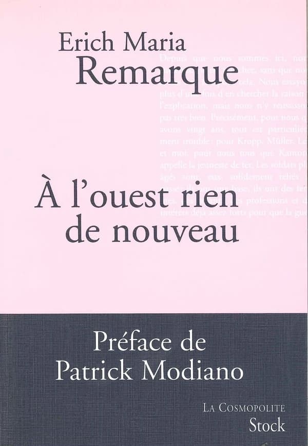 À l'ouest rien de nouveau : roman
