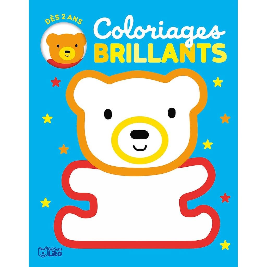 Coloriages brillants Ourson
