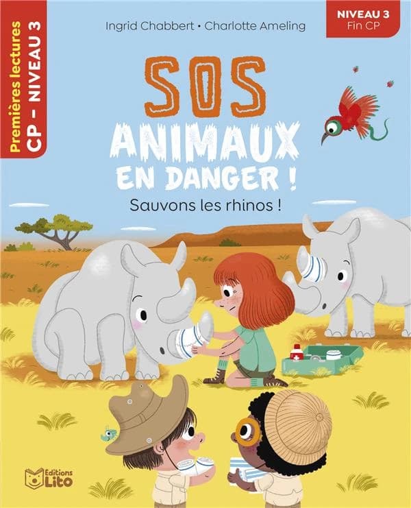 Sauvons les rhinos ! : SOS animaux en danger !
