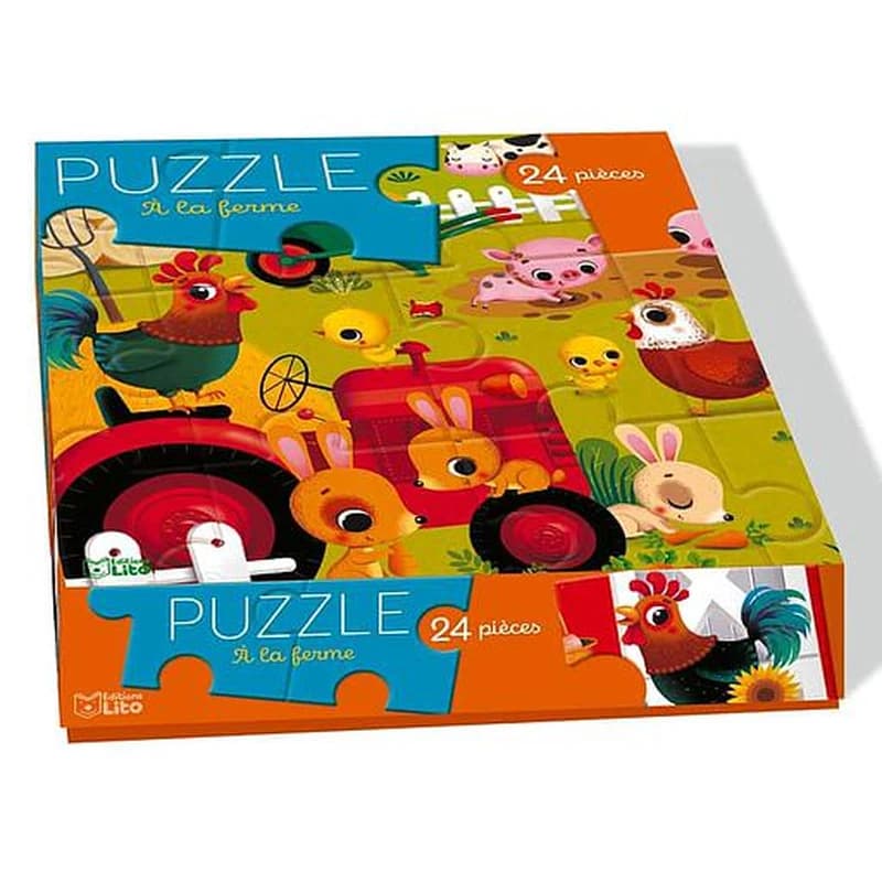 Puzzle à la ferme - 24 pièces