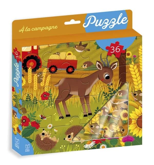 Ma boîte à puzzle : À la campagne