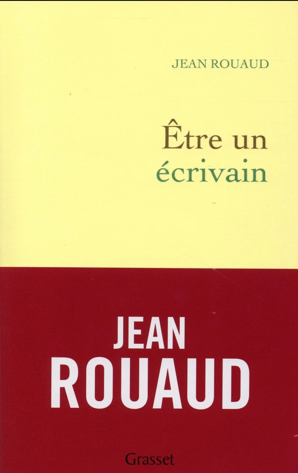 Être un écrivain