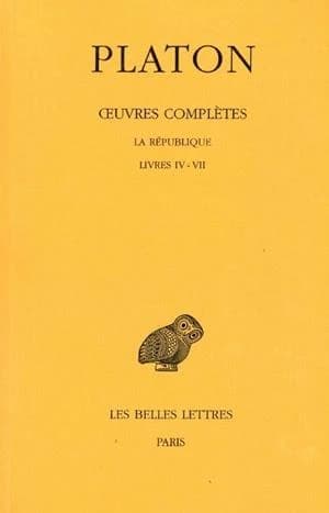 La République. livres IV-VII (9e tirage mis à jour) Platon ; texte établi et trad. par Emile Chambry