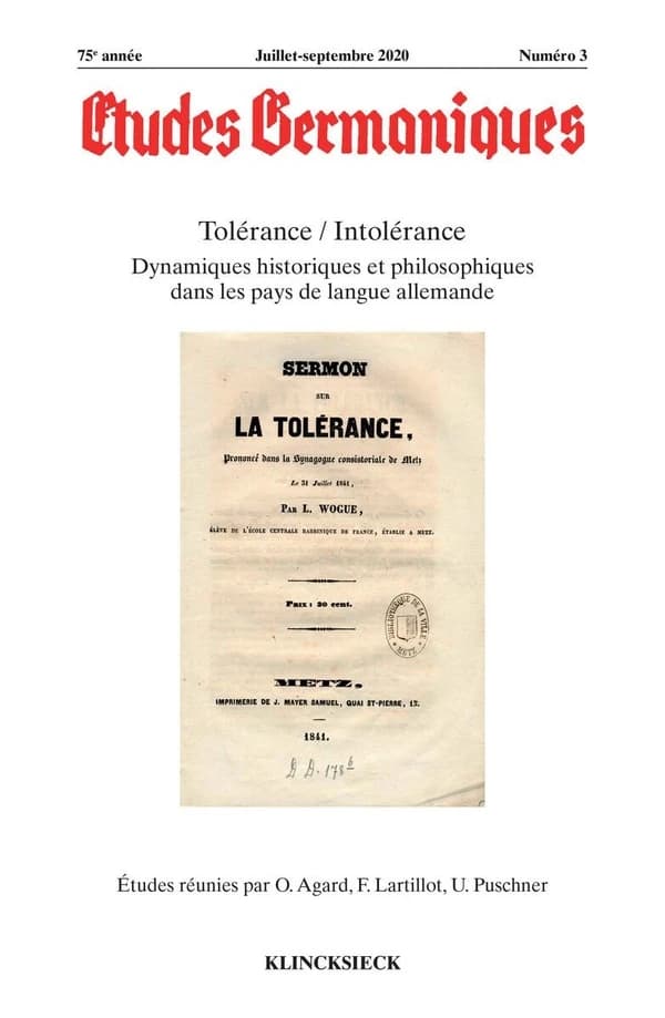 Études germaniques
