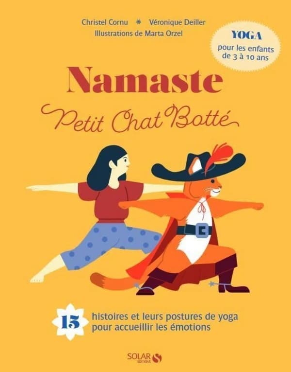 Namaste petit chat botté
