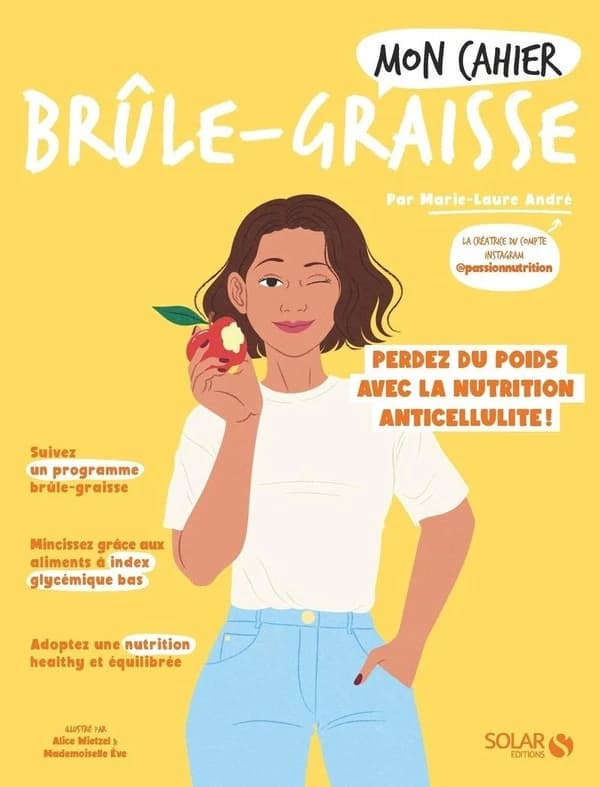 Mon cahier : brûle-graisse : perdez du poids avec la nutrition anticellulite !
