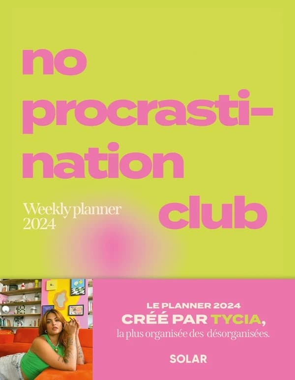 No procastination club : Weekly Planner