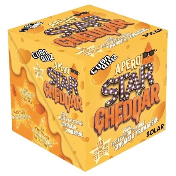 Cuboquiz : Apéro Star cheddar