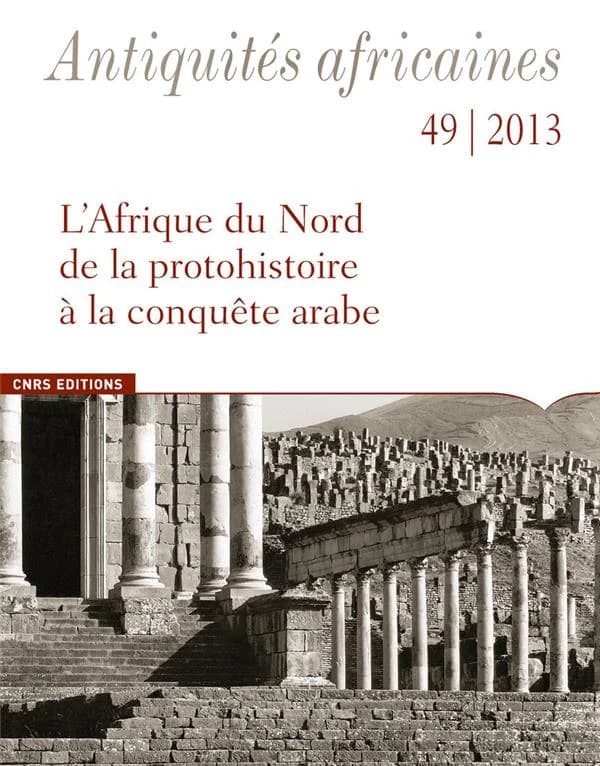 Études d'antiquités africaines n.49
