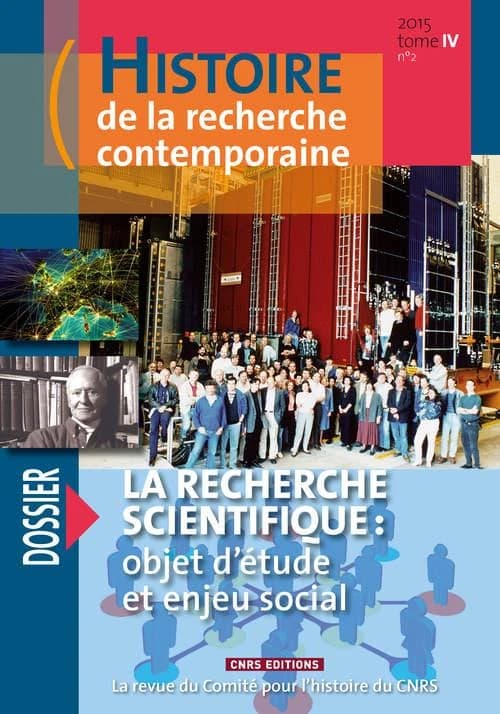Histoire de la recherche contemporaine Tome 4.2