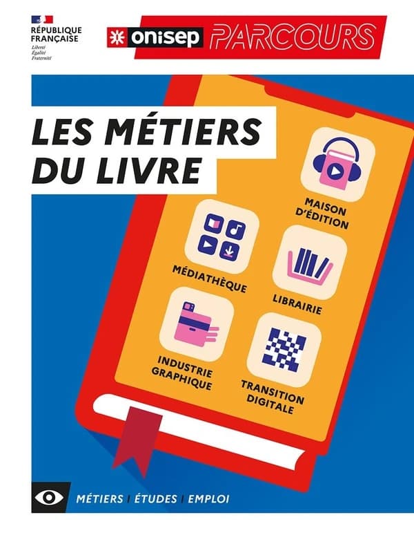 Les métiers du livre : maison d'édition, médiathèque, librairie, industrie graphique, transition digitale