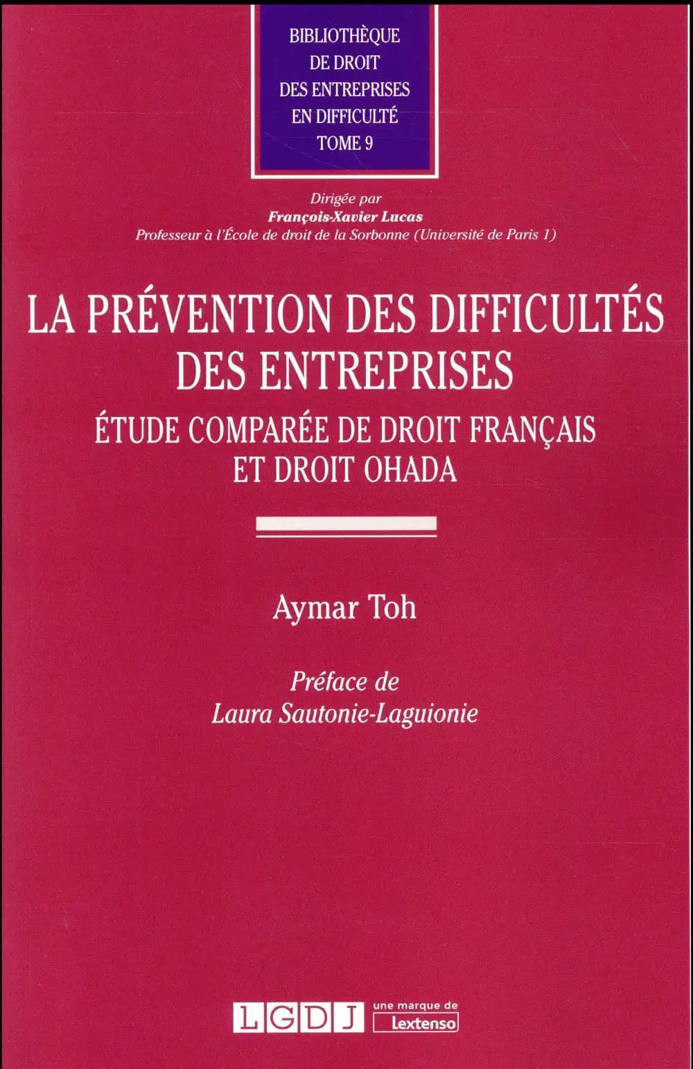 La prévention des difficultés des entreprises : étude comparée de droit français et droit OHADA