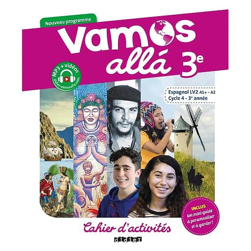 VAMOS ALLA : espagnol ; 3e ; LV2 ; cahier d'activités