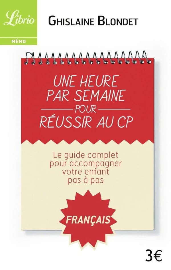 Une heure par semaine pour réussir au CP : français