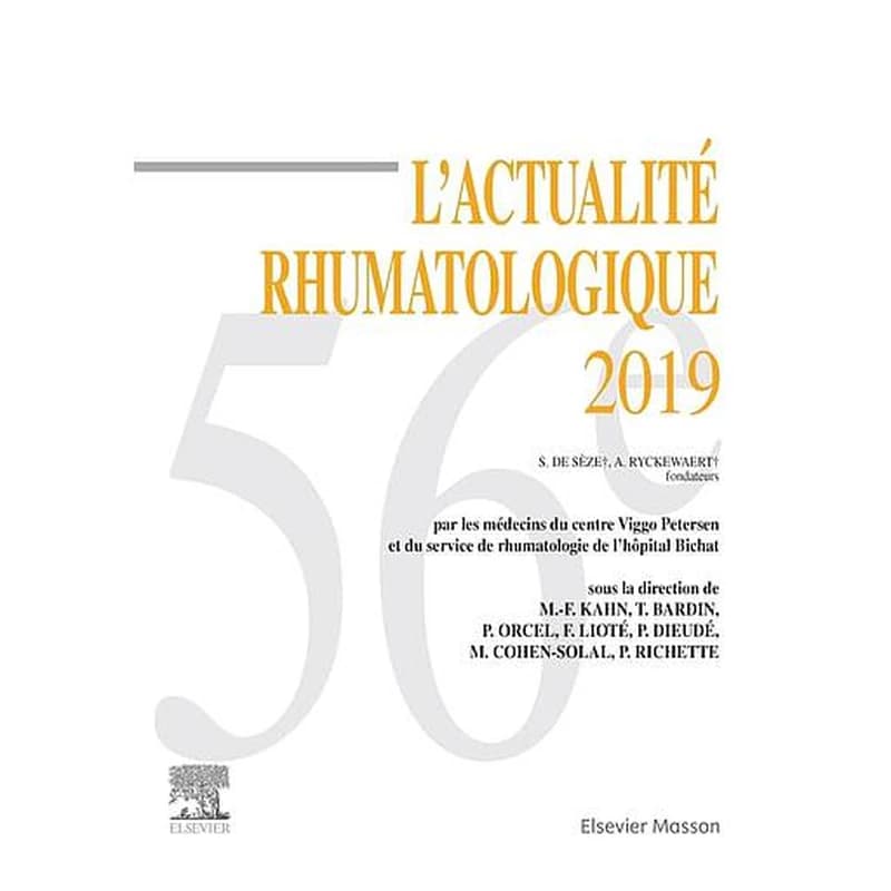 L'actualité rhumatologique (édition 2019)