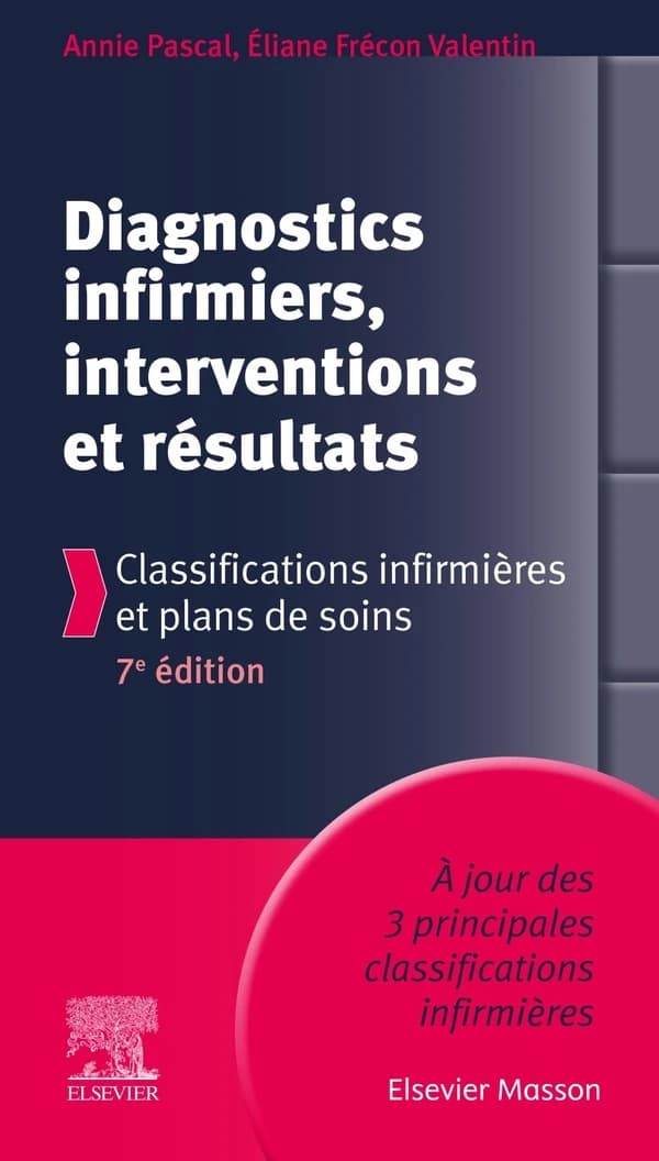 Diagnostics infirmiers, interventions et résultats : classifications infirmières et plans de soins (7e éd.) Annie Pascal, Éliane Frécon Valentin