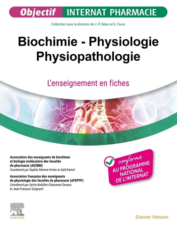 Biochimie, physiologie, physiopathologie