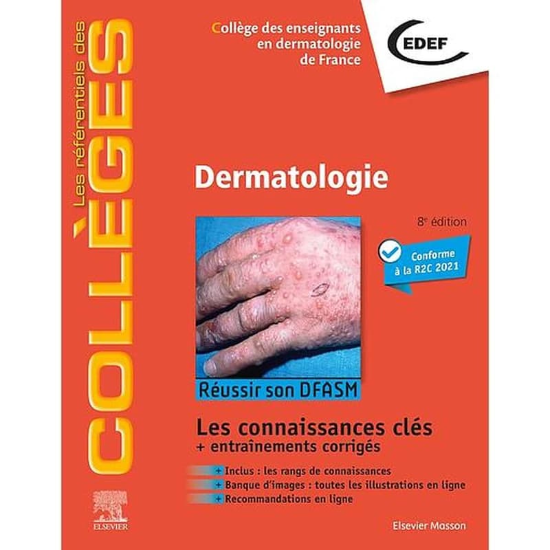CAMPUS DERMATOLOGIE - REUSSIR SON DFASM - CONNAISSANCES CLES