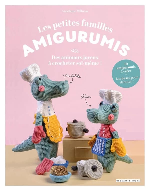 Les petites familles amigurumis : des animaux trop mignons à crocheter soi-même !