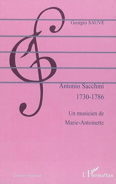 Antonio Sacchini, 1730-1786 : un musicien de Marie-Antoinette : bréviaire biographique