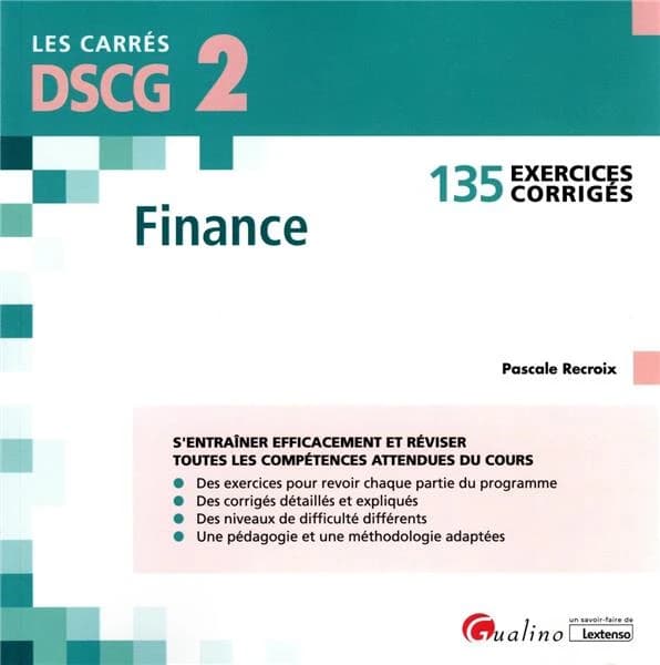 Finance : 135 exercices corrigés
