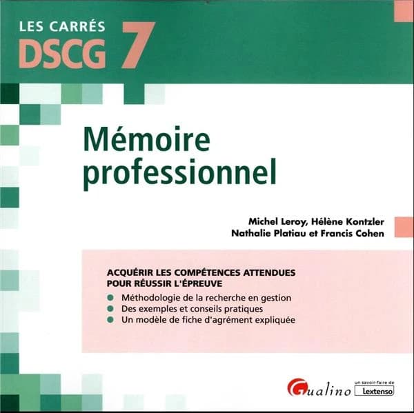 Mémoire professionnel